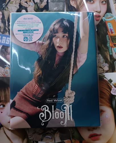 Ovp red velvet bloom seulgi - red,