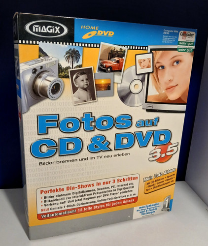 Magix fotos auf - cd, dvd